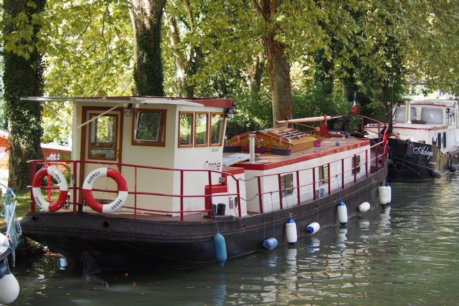 Balade et repas sur péniche