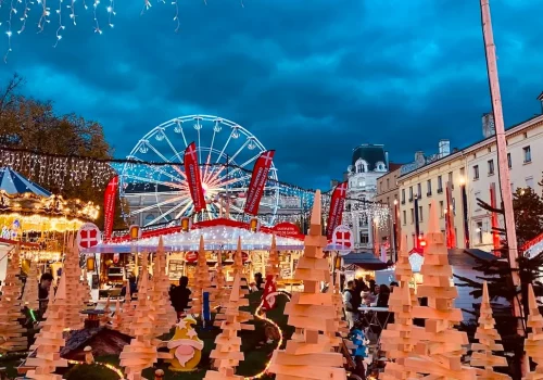 Le marché de Noël à Saint-Etienne