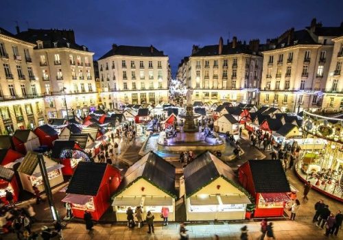 Le marché de Noël de Nantes